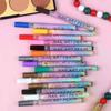 4/12pcs/Set Colourful Nail Art Graffiti Pen Waterproof Diy 3d Nail Art Drawing Pen Abstract Lines Fine Painting Tools
