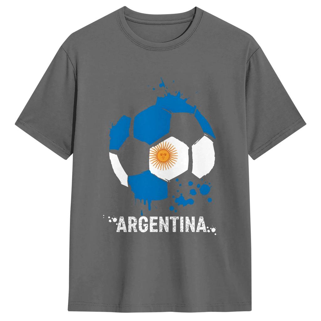 Argentina Flag Tshirt Summer Harajuku Tshirts Unisexs 100 Cotton O Neck Plus Size Tees Short Sleeve Vintage Tops