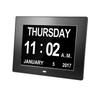 Digital Day Alarm Clock Led Calendar Time Date Month Memory Large Font