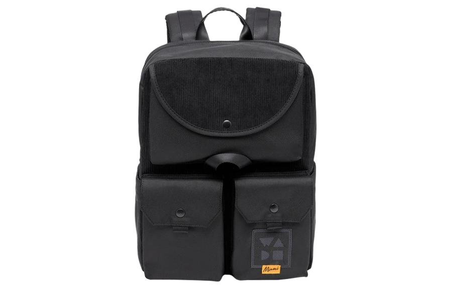 Li Ning Polyester Backpack Regular Unisex Black ABST251-1