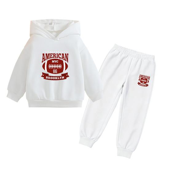 Children's Fashion Hoodies Boy Girl Hoodies Spring/Fall Clothes ear Loose Casual Sports Pullovers for 1-8Years