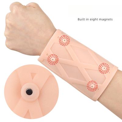 SEBS Magnet Wrist Guards, Outdoor Running, Cycling, Sports, Compression Arm Guards, Soft Stretch Fit Sports Gloves