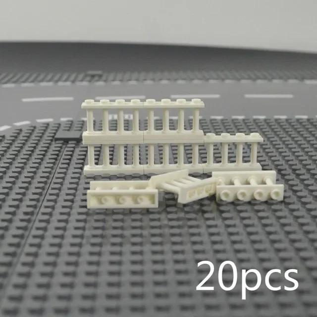 MOC City Friends House Parts Fence Stairs Ladder Gate Building Blocks Door Window Figures Garden Leduo DIY Accessories Bricks