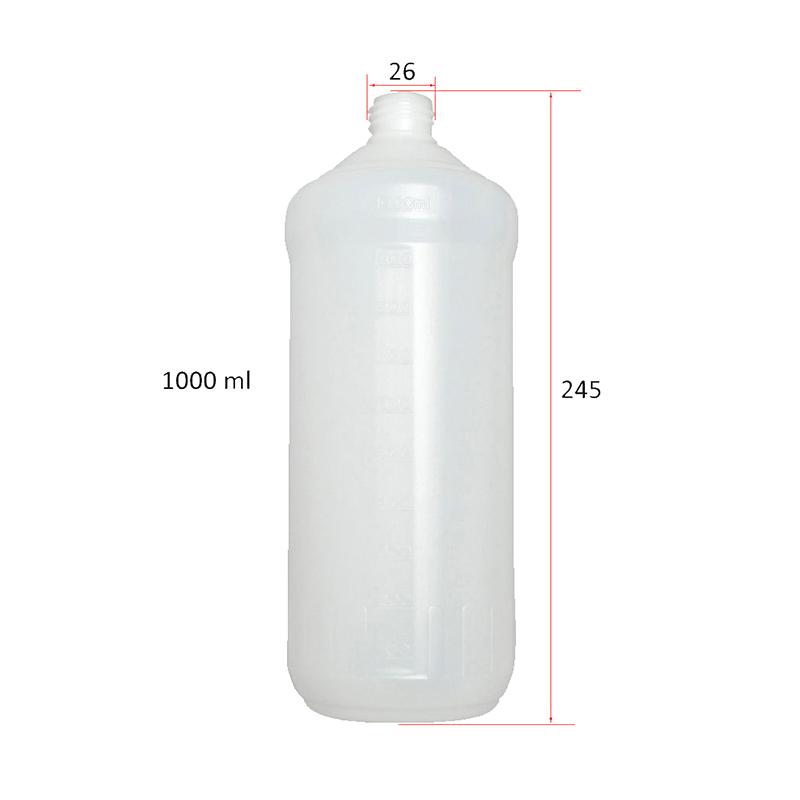 1 Pcs Snow Foam Lance Plastic Bottle Foam Cannon Tank Container 1L Foam Gun Bottle 1 Litre Snow Foam Lance Plastic Bottle
