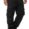 Mens Cargo Trousers Lightweight Elasticated Combat Work Bottoms Pants S-4XL