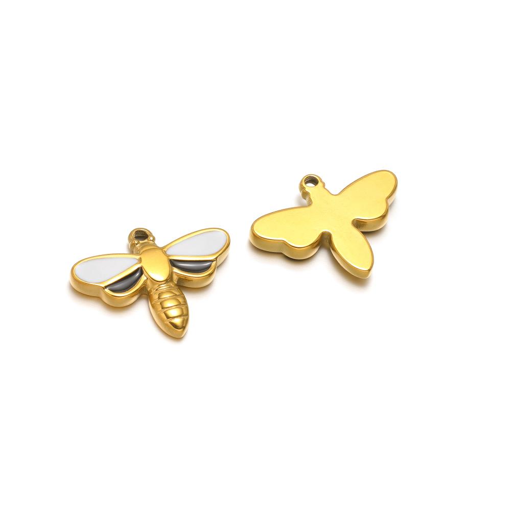 5pcs Stainless Steel Enamel Tortoise Gold Charms Exquisite Turtle Pendant DIY Jewelry Necklace Findings Bracelet Earrings Making