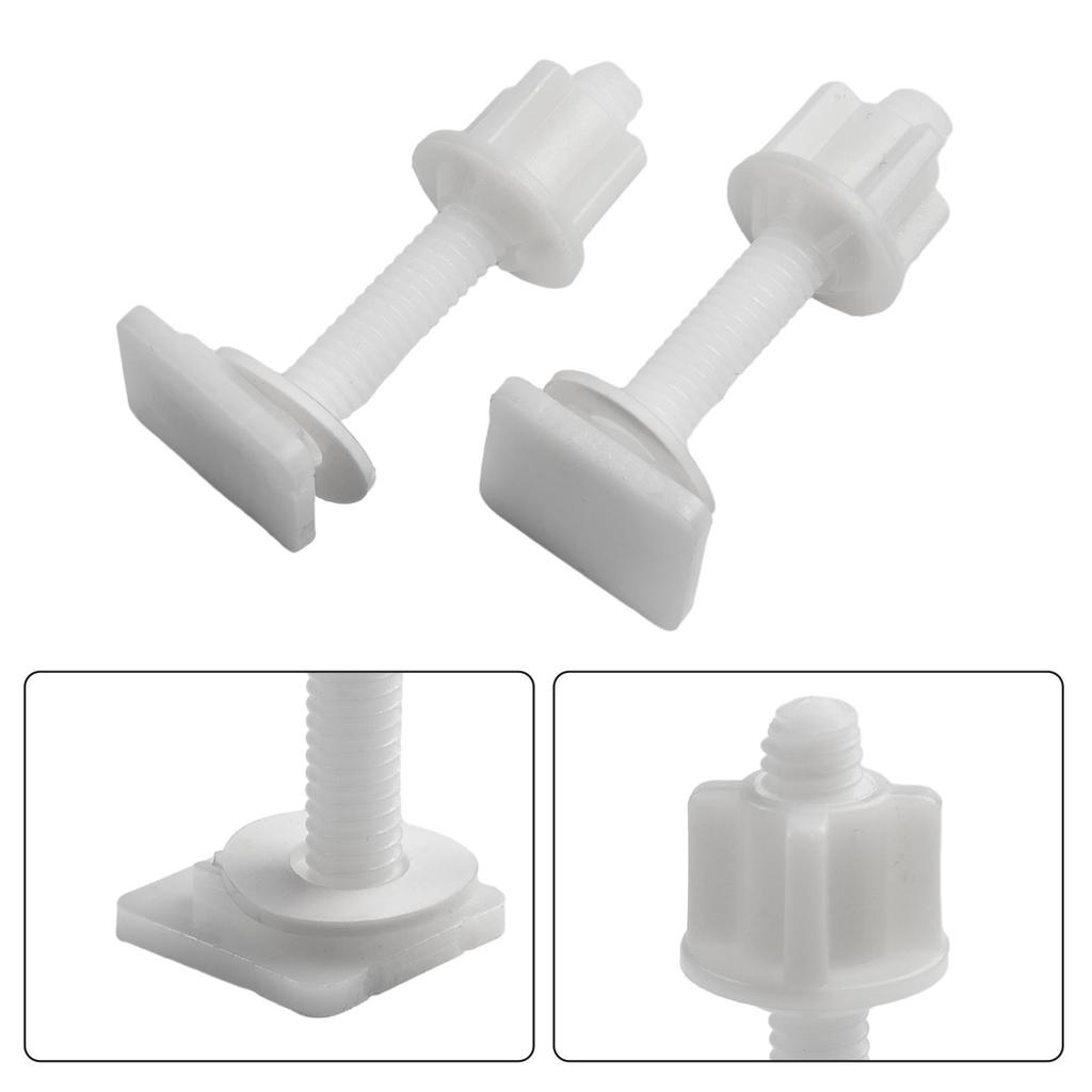 Toilet Seat Hinge Screw Accessories Replacment Plastic