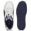 Puma Doublecourt Leather Low Top Sneakers Unisex Sneakers White Navy-Blue 393283-03