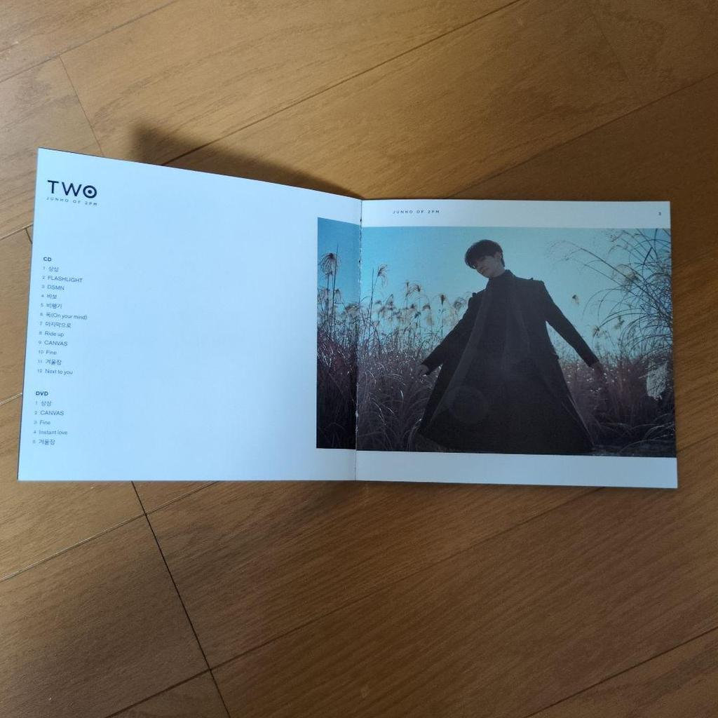 [USED] JUNHO OF 2PM "TWO" with DVD