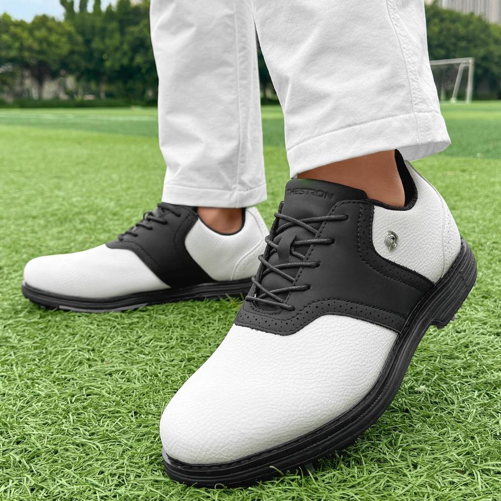 Scarpe da Golf Uomo Professionali Outdoor Taglia 39-48 Scarpe per il Golf Impermeabili Sneakers da Golfista Comode