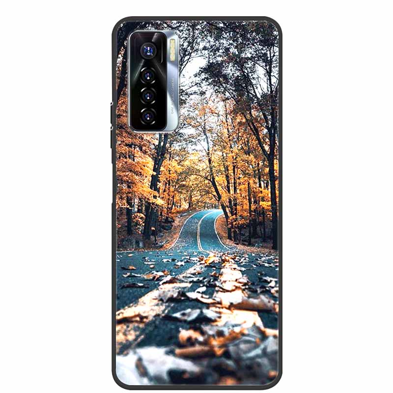For Tecno Camon 17 Pro Case Soft Silicone Fundas Back Cover For Tecno Camon 17P 2021 Phone Case Camon17 Pro 6.8 inch TPU Cover