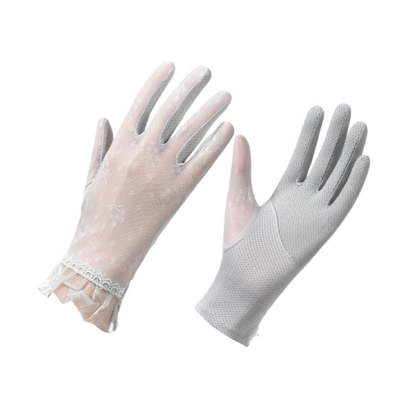 1 Paar Leichte Outdoor-Handschuhe Touchscreen-Funktion Anti-Rutsch-Handschuhe zum Fahren und Radfahren