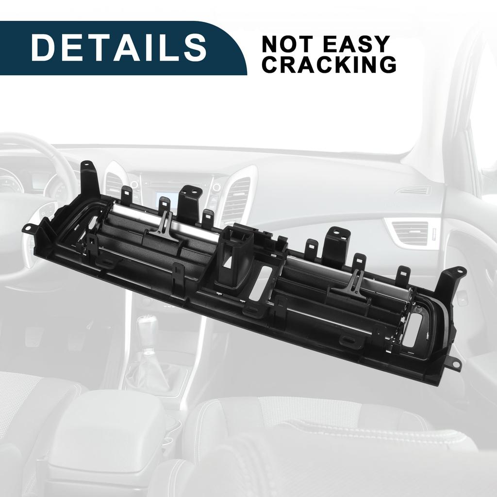 TUCKBOLD Center Dash Durable 64229166885 1 Black Air Vent Panel A/C Outlet, No.