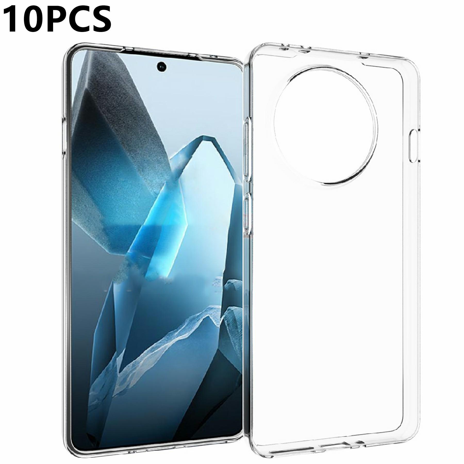 

10Pcs/Pack Clear Case for OnePlus Ace 5 5G/Ace 5 Pro 5G/13R 5G Watermark Free TPU Protective Phone Cover A