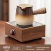Walnut Square Electric Ceramic Tea Stove with Kettle