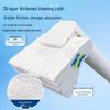Flushable Japanese Toilet Brush with Dissolvable Head & Built-in Cleaner - Wall-Mounted Home Essential