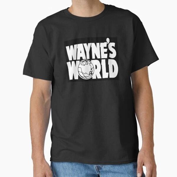 Waynes World Classic Tshirt Made In Usaaus Tshirt S2xl S