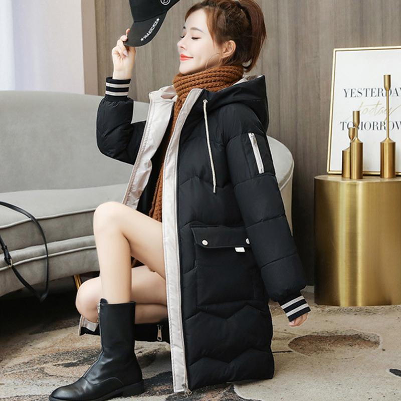 Cheap Down Jackets Female Winter Coat Women's Parkas Hooded Warm Winter Jacket Coat Cotton