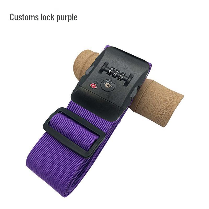 Secure Polypropylene TSA Lock Luggage Strap with Buckle for Cross-Border Travel