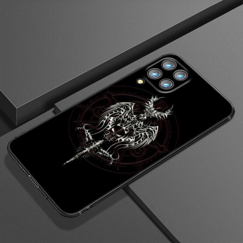 Devil Satan Art Phone Case For Samsung Galaxy A21 A30 A50 A52 S A13 A22 A32 4G A23 A33 A53 A73 5G A12 A31 A51 A70 A71 A72 Cover