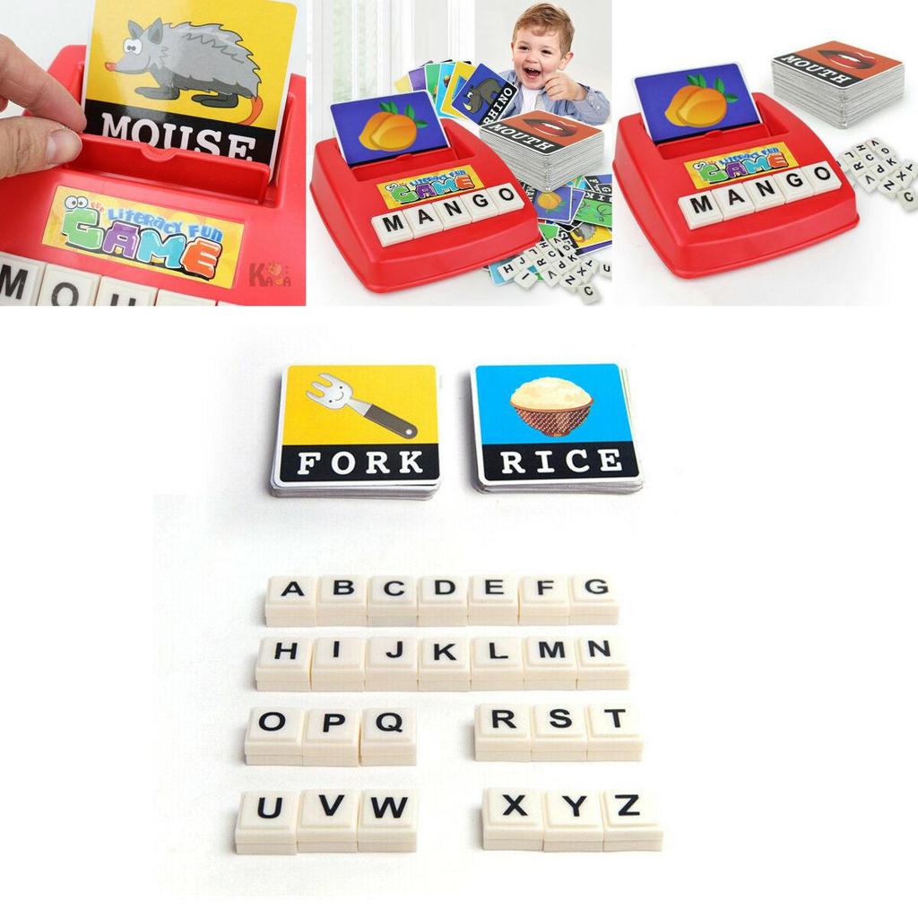 Engaging Educational English Spelling Alphabet Letter Game For Kids Learning Fun