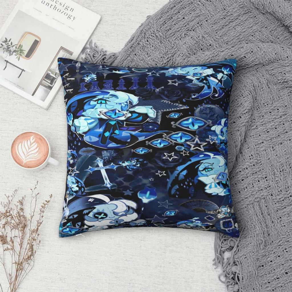 Soft And Sweet Sofa Shadow Milk Coolie Cookie Run Kingdom Gamedecoration Pillowcases Merch Pillow Covers Zipper Multiple Sizes