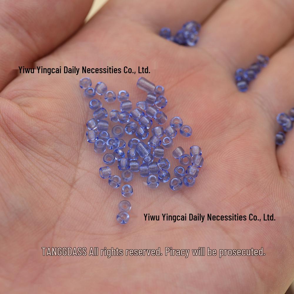 Multicolor Transparent Glass Beads 2/3/4mm for DIY Jewelry Making - Bracelet & Necklace Craft Supplies