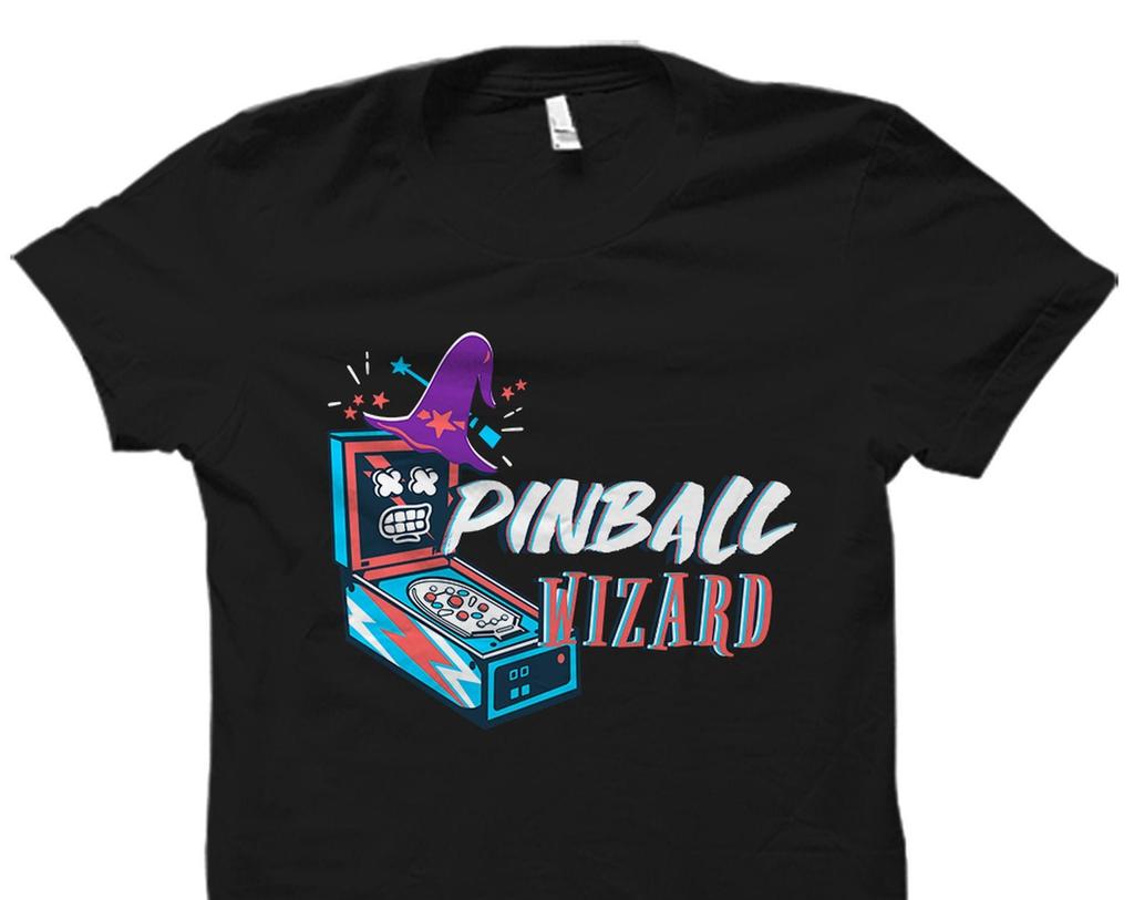 Camiseta Wizard del Pinball. Regalo de Pinball Wizard. Camiseta de Flipper. Regalo de Flipper. Camiseta para Amante del Pinball. Regalo de Pinball. Camiseta de Pinball #OS2627
