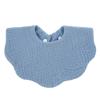 Baby Cotton Gauze Bibs With Printed Patterns And Wavy Edges Soft Absorbent Drool Burp Cloths For Infants And Toddlers