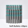 New Outdoor Kids Soft Bullet Blaster Manual Foam Dart Launcher Battle Toy Gun with Safe Ammo Multi-Color Options for Children's