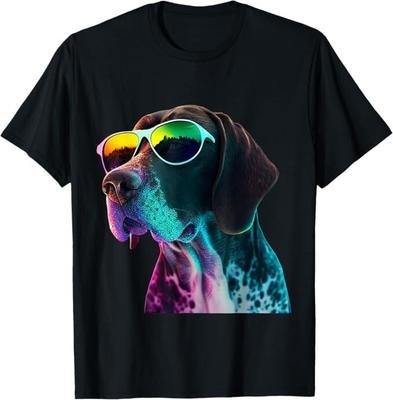 Funny German Shorthair Pointer Dog GSP MOM DAD Unisex T-Shirt