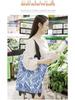 Folding Portable Hand-Pulled Shopping Trolley with Wheels for Camping and Supermarkets