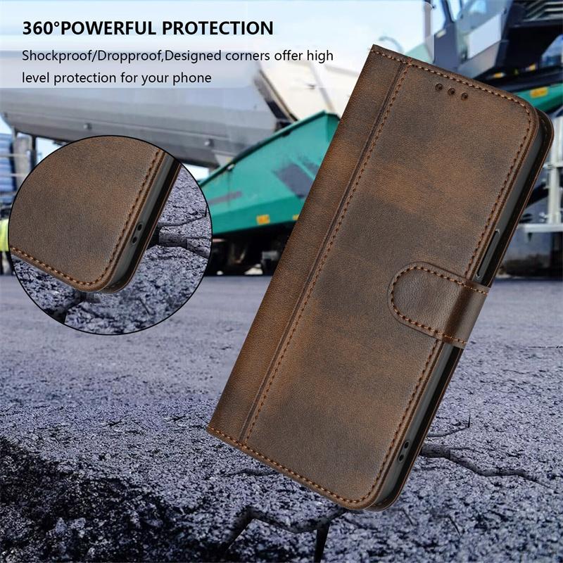 Casing For Umidigi Power 7 Max 7S A15 A15C A15T Bison X20 Note 9 90 100 G9 G100 5G Leather Wallet Pocket Card Slots Flip Case Cover