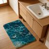 Fashion Marble Bathroom Mat Retro Multiple Choice Living Room Kitchen Rug Non-Slip Bedside Mats