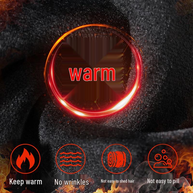 Jeanswest Men's Winter Plush Wide-Leg Jeans T8040