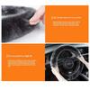 Nonslip Plush Steering Wheel Cover for Secure Hold Easy Installation for Cars SUVs Trucks Universal 14.5-15" Size