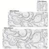 Minimalist Contour Line Extended Mouse Pad Waterproof Antislip Nonslip Desk Mat