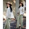 DeMana New Chinese Style Textured Short Jacket
