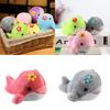 Mini Plush Whale Pendant Toy Adorable Dolphin Hanging Decoration For Company Promotions