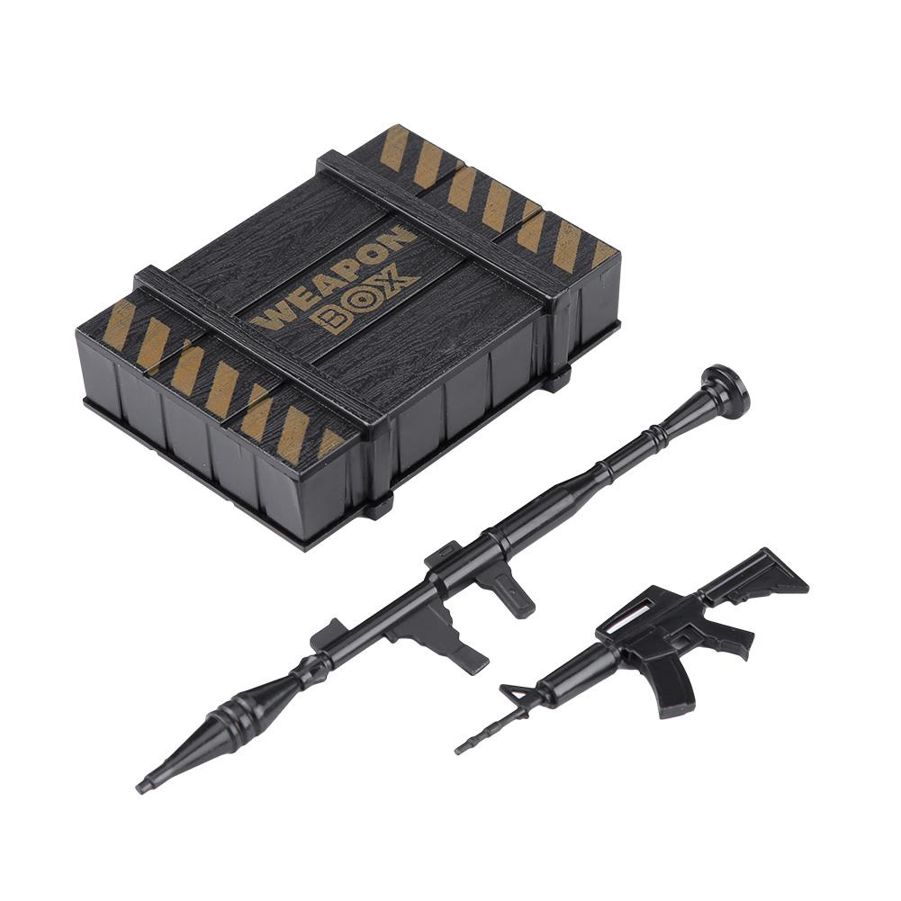 

Пластиковый ящик для оружия Crawler Decor Case RC Decoration Accessories для RC Car Crawler