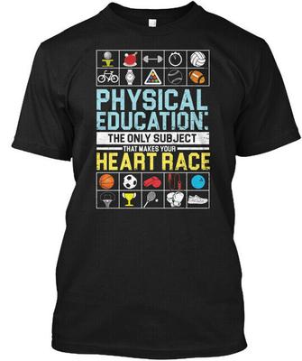 Pe Teacher Physical Education The Only Tshirt Size S To 5xl