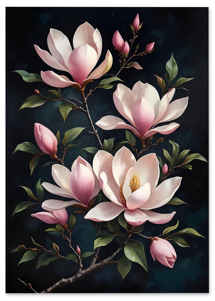 Poster Posters Botanical Flowers Trees