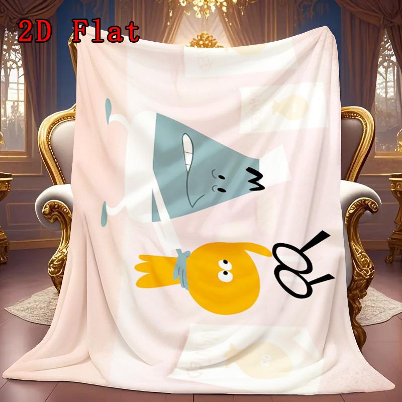 Lamput 2D Flat Pattern Flannel Blanket High quality All Seasons Warmth and Comfort Perfect for Christmas Gifts.NMT0928102