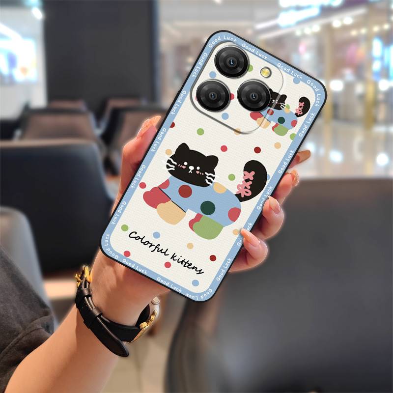 Full Wrap Silicone Phone Case For Blackview Shark9 5G Fashion Design Cartoon Dirt-resistant Anti-dust Durable Soft Case