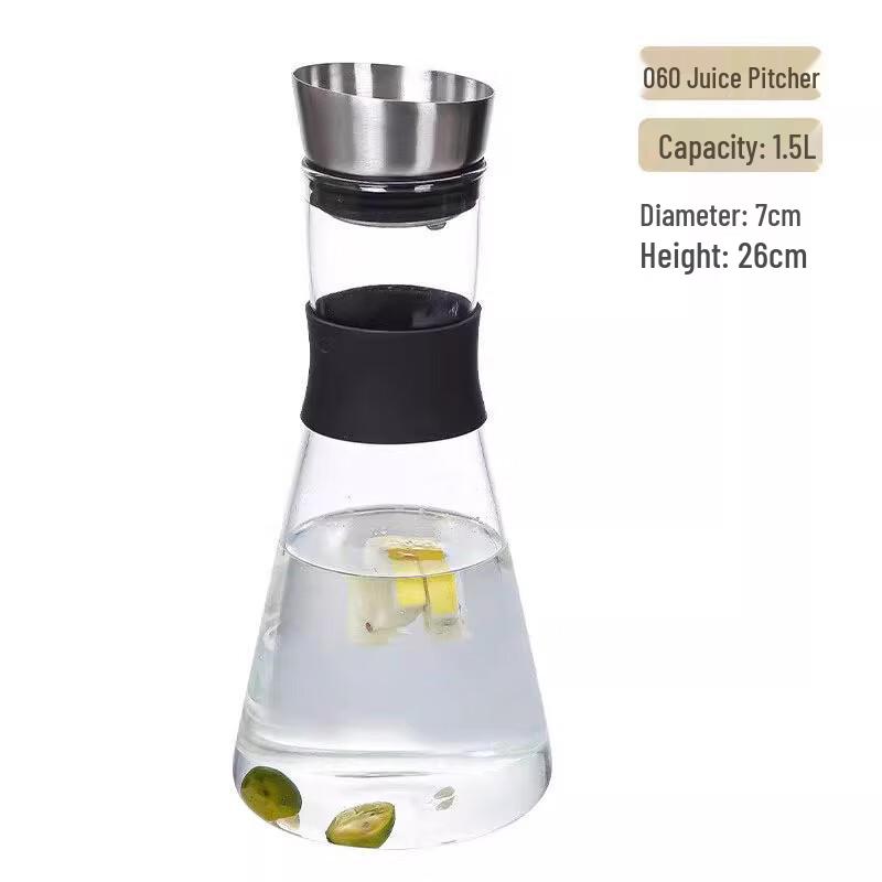 Dile Bear Heat-Resistant Glass Pitcher