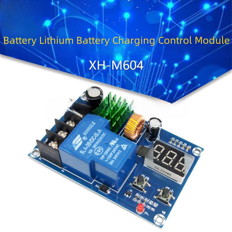 XH-M604 Lithium Battery Charging Control Module with 6-60V Protection Switch