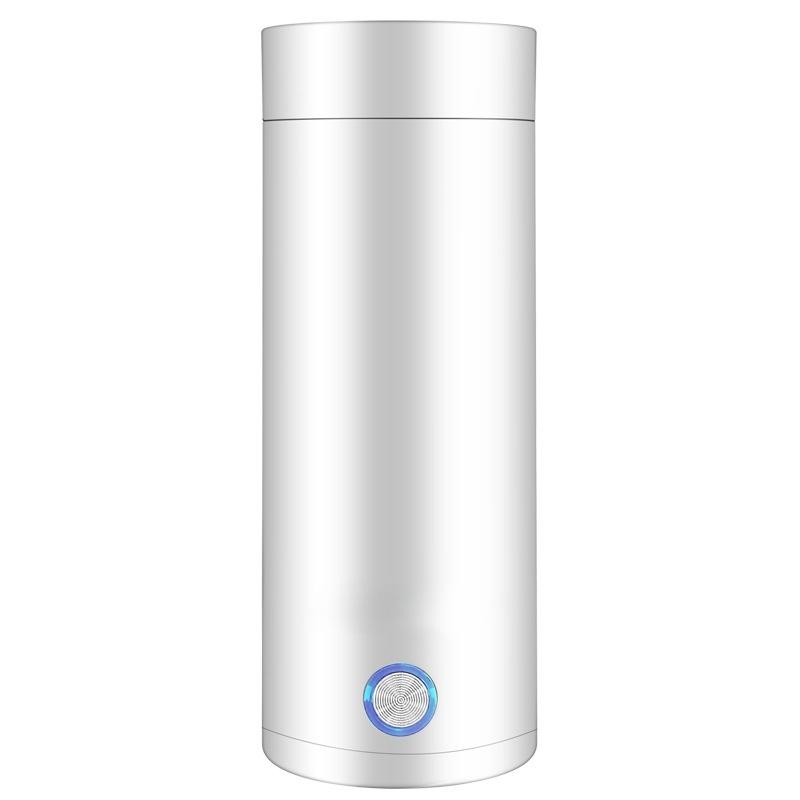 

400ML Electric small portable electric heating cup insulation one boiling water kettle travel белый