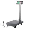Computing Digital Platform Scale, 300 kg Load, 50 g High Accuracy, Electronic Floor Scale with LB/KG, Tare, Price Calculator, AC/DC Power Supply, Fit