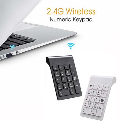 2.4G Portable Ultra-Thin Wireless Numeric Keypad 18 Keys Number Pad Digital Keyboard