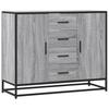 Sideboard Gray Sonoma 92x35x76 cm Particleboard